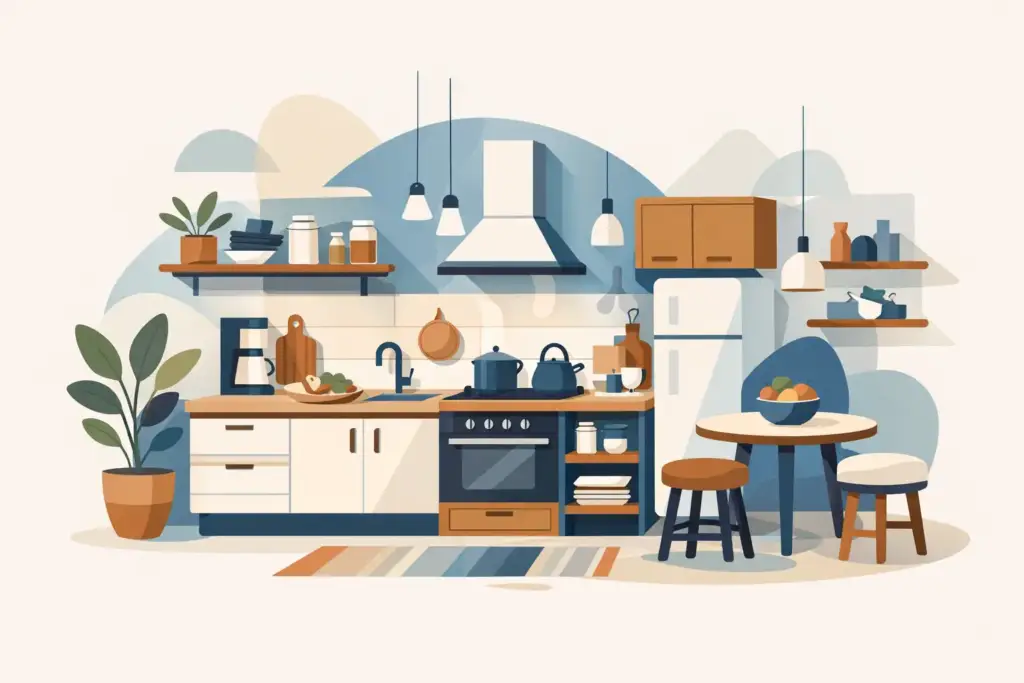 10 Small Kitchen Design Trends That Work 2 10 Small Kitchen Design Trends That Work