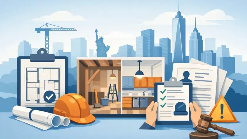 Gut Renovation Permit Requirements NYC