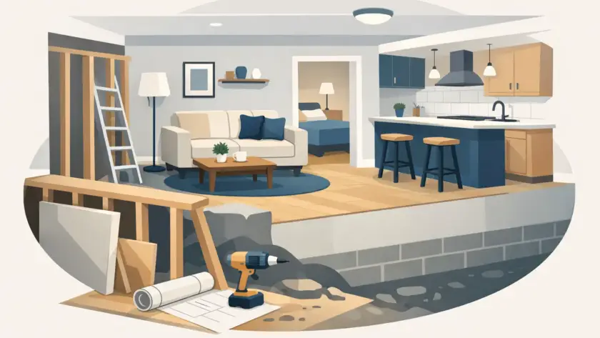 How to Finish a Basement Apartment Right