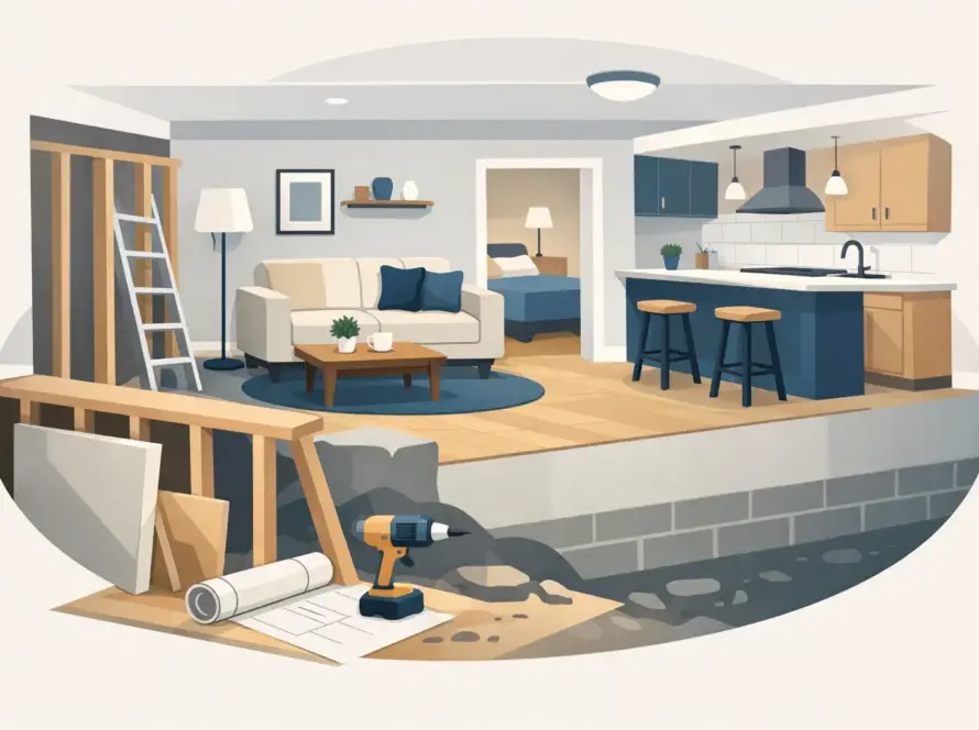 How to Finish a Basement Apartment Right