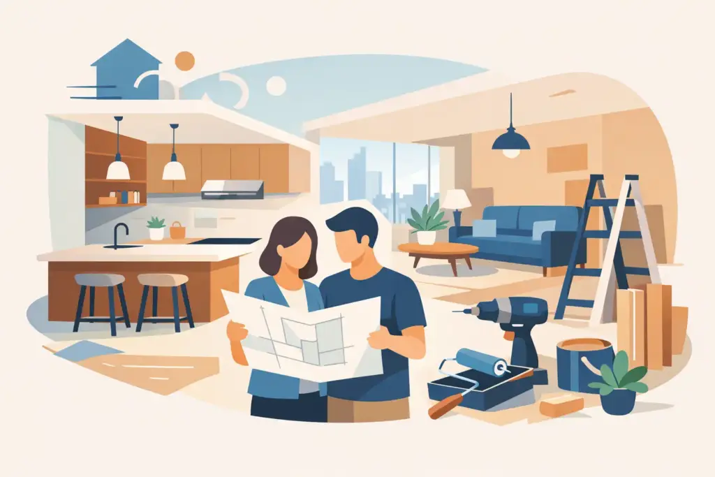 Open Concept Kitchen Apartment Renovation Tips 2 Open Concept Kitchen Apartment Renovation Tips