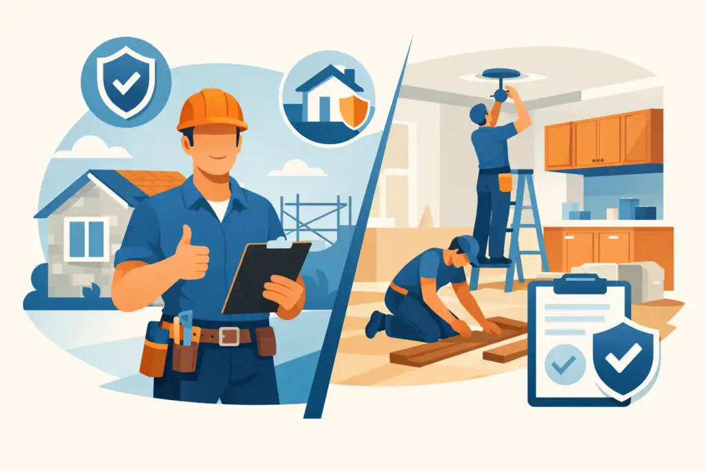 Why Hire a Licensed and Insured Remodeling Contractor