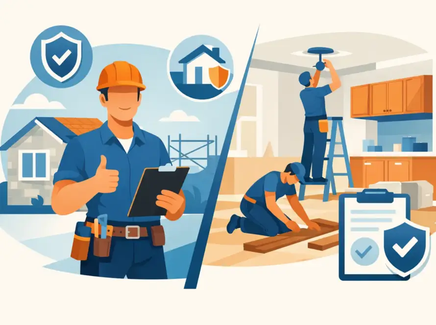 Why Hire a Licensed and Insured Remodeling Contractor