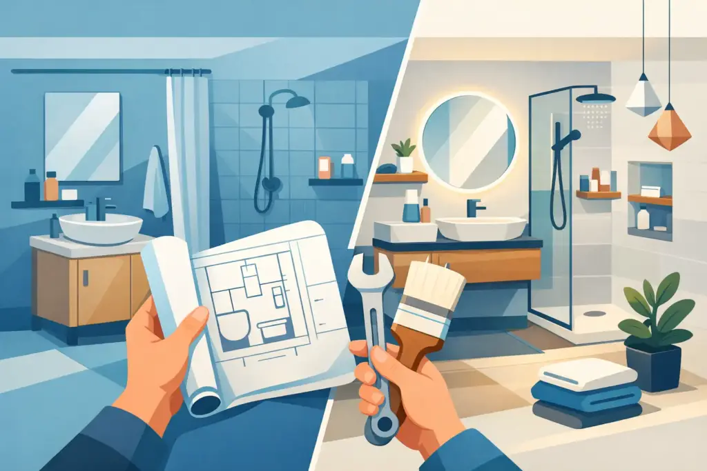 How to Update a Small Bathroom Without Wasting Space