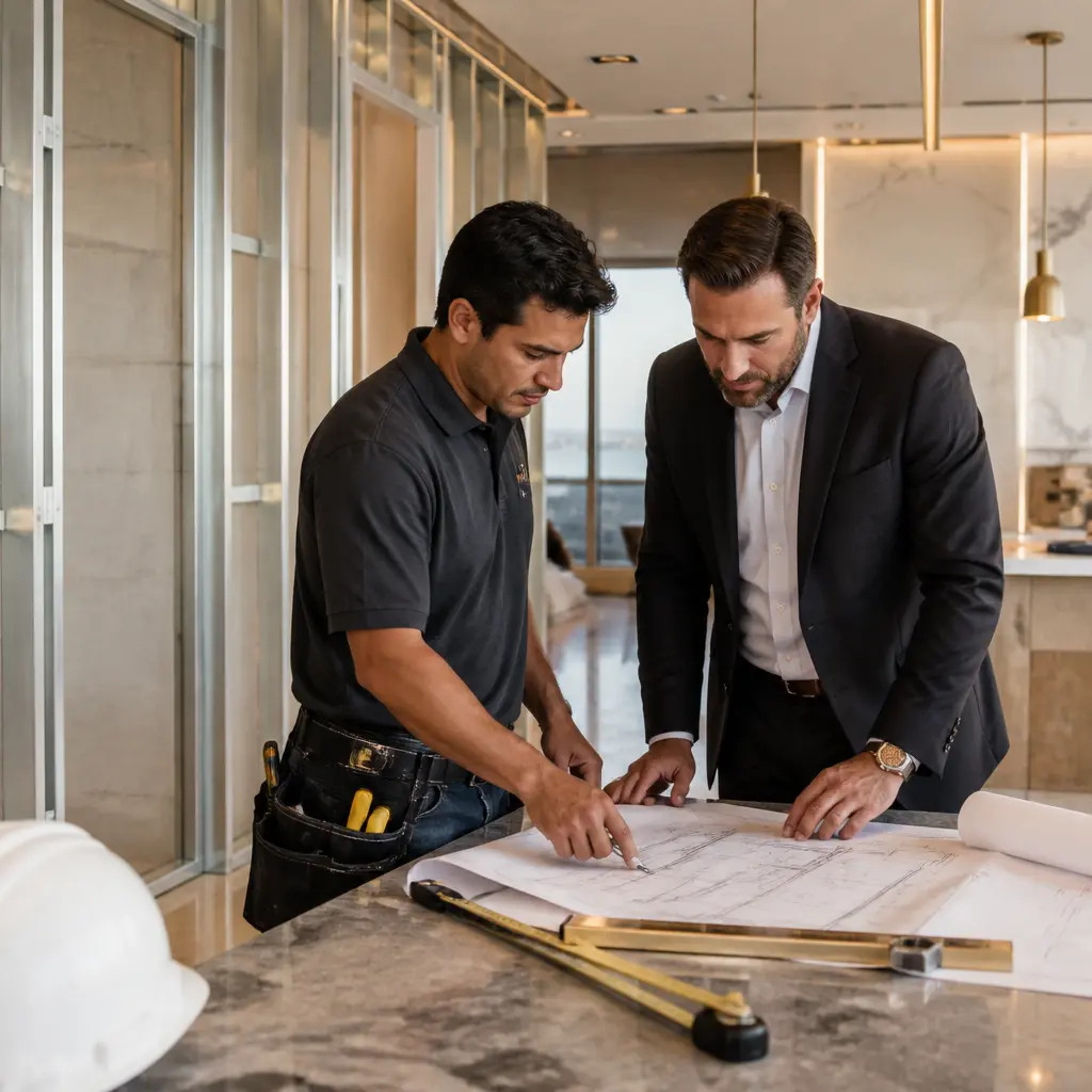 Commercial remodeling project in Bayside, Queens
