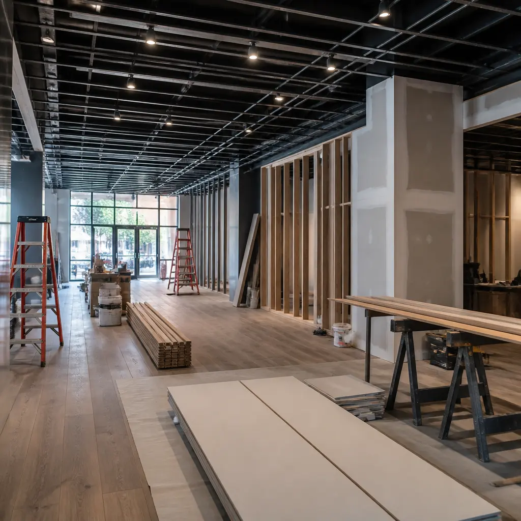 Commercial remodeling project in Cobble Hill, Brooklyn
