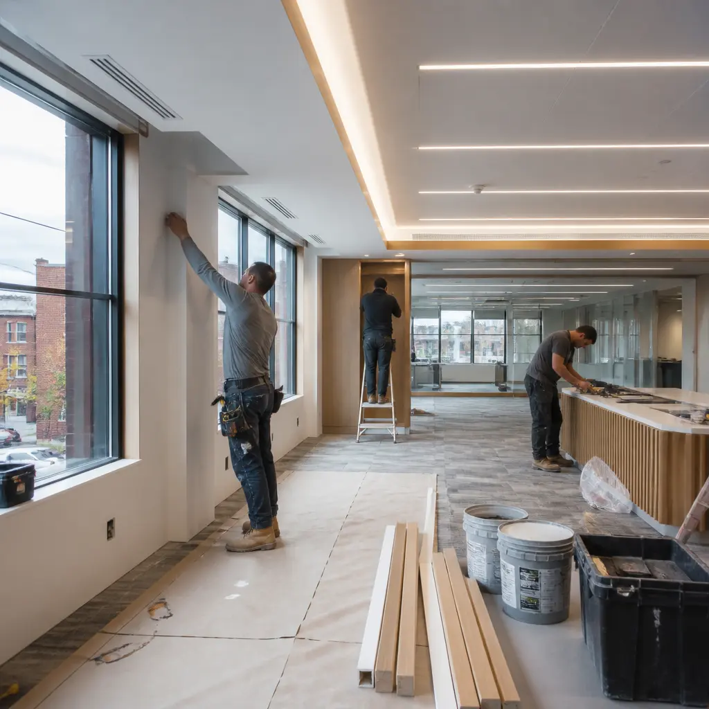 Commercial remodeling project in Emerson Hill, Staten Island