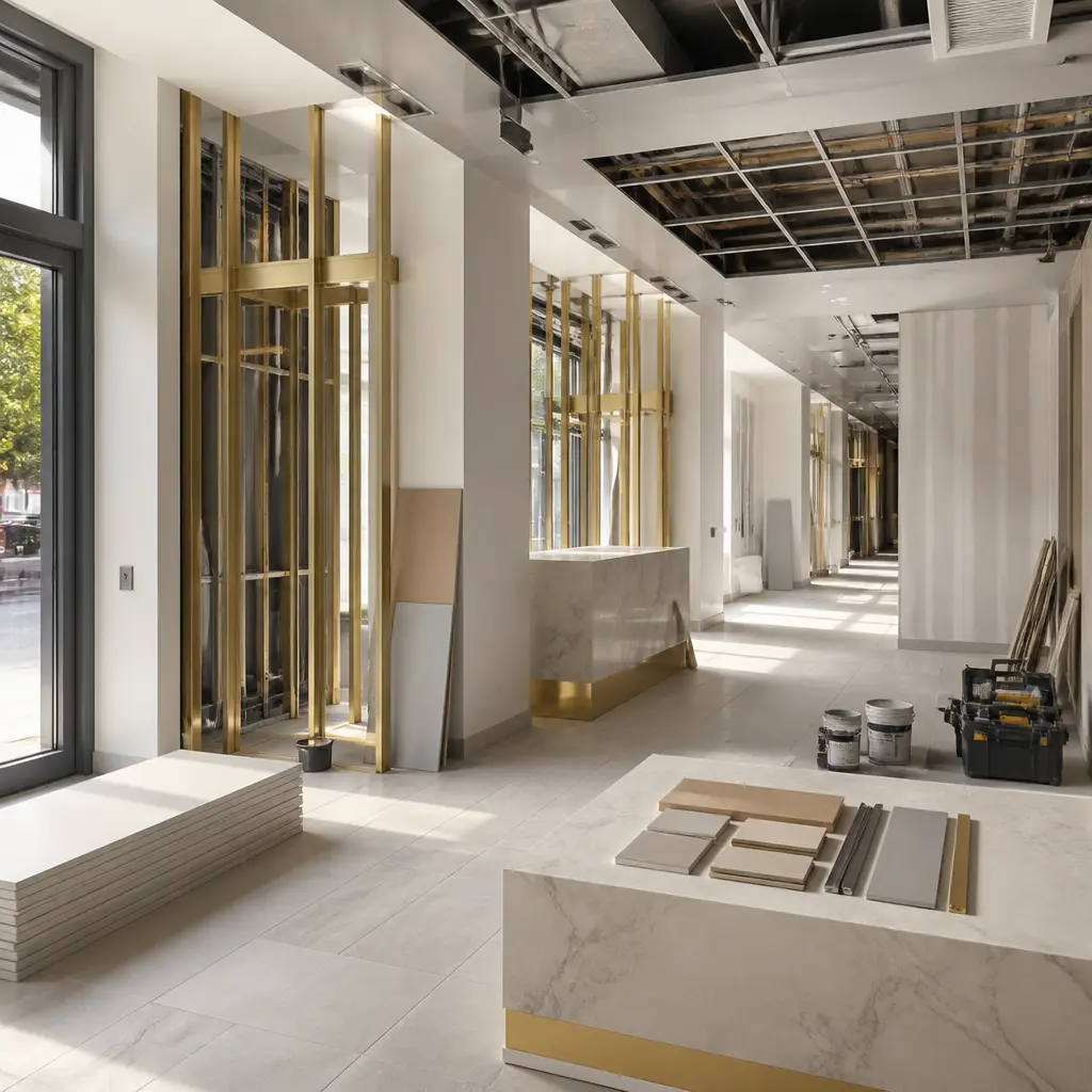 Commercial remodeling project in Forest Hills, Queens