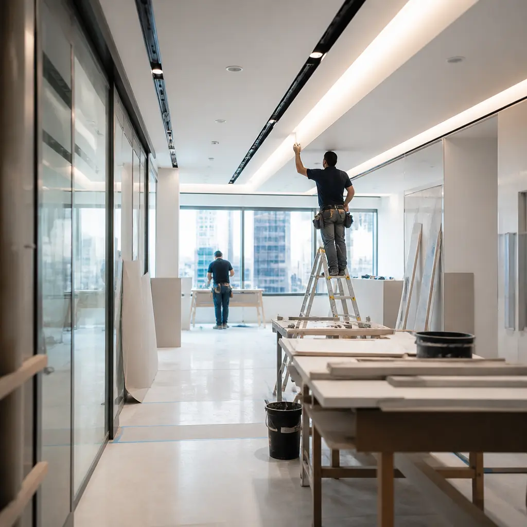 Commercial remodeling project in Manhattan