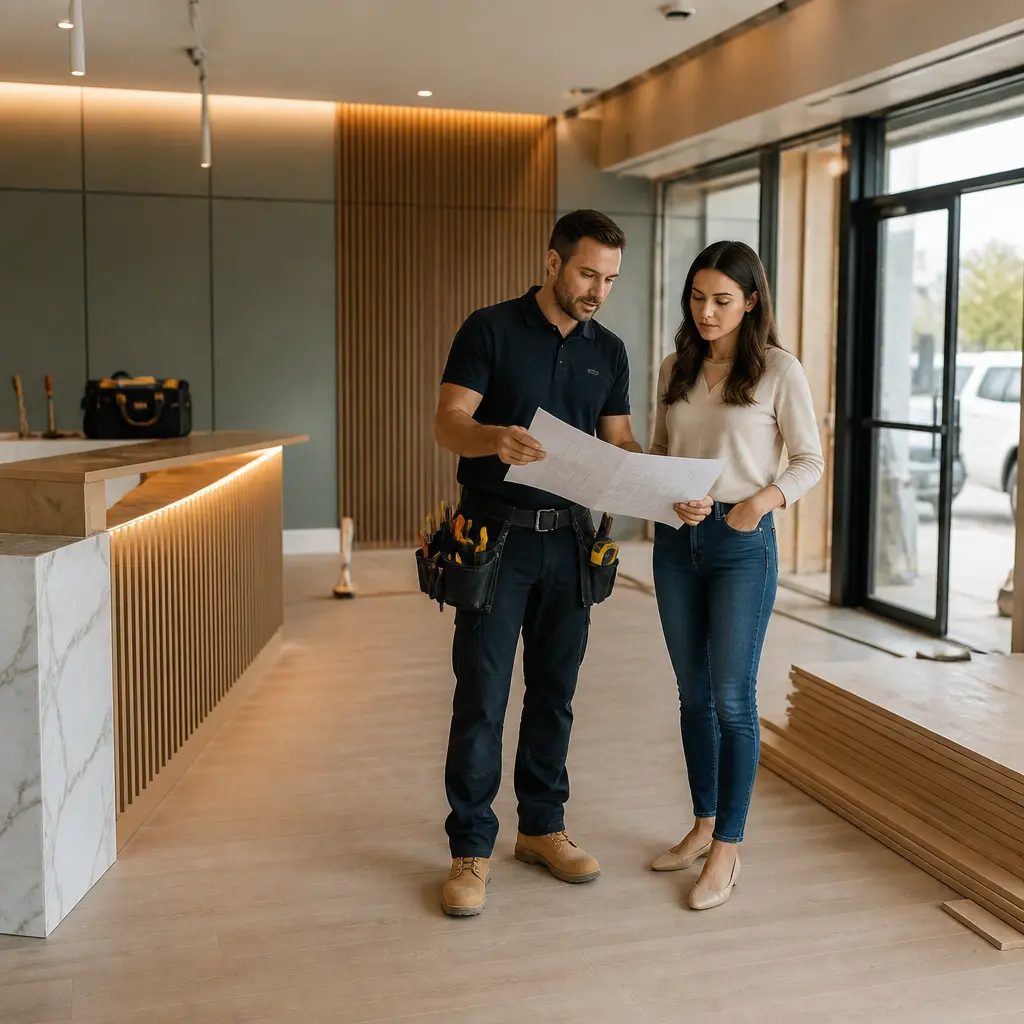 Commercial remodeling project in Prince's Bay, Staten Island