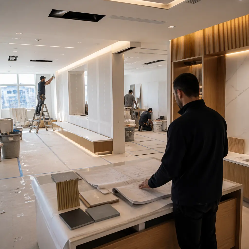 Commercial remodeling project in Todt Hill, Staten Island