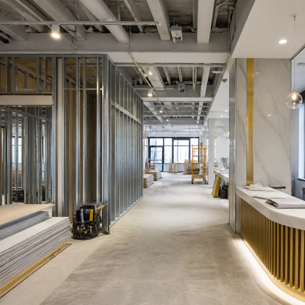 Commercial remodeling project in Tribeca, Manhattan