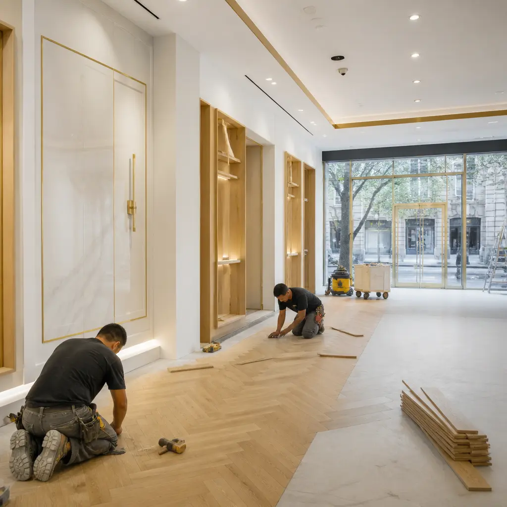 Commercial remodeling project in the Upper West Side, Manhattan