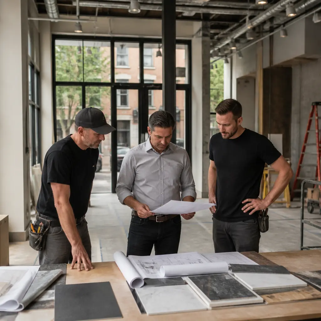 Commercial remodeling project in West Village, Manhattan