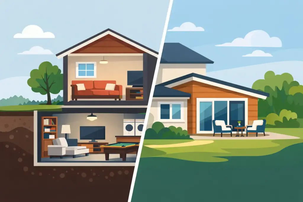 Finished Basement vs Home Addition: Which Fits?