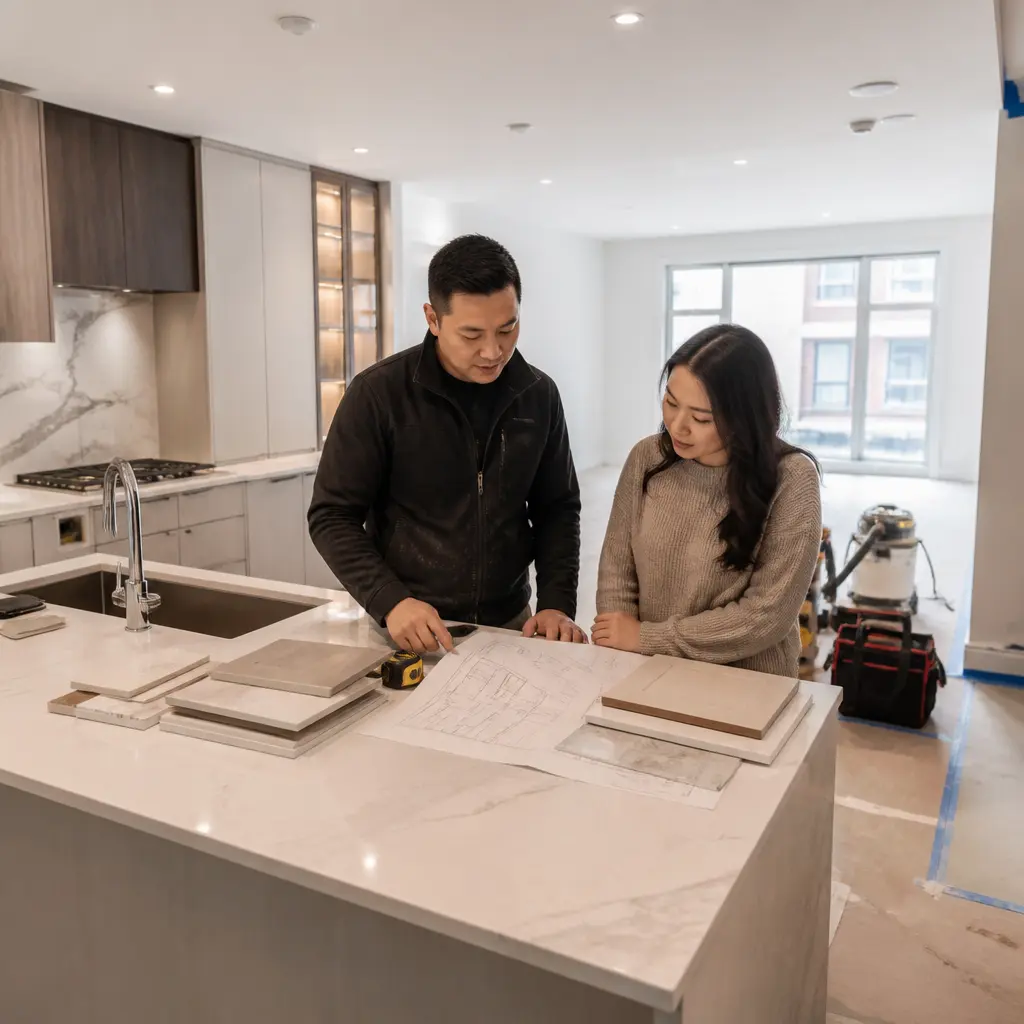 Remodeling Services Flushing, Queens 1 Home remodeling project consultation in Flushing, Queens