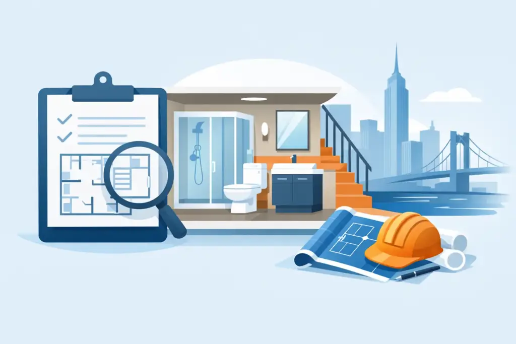 Permits for Basement Bathroom Projects in NYC
