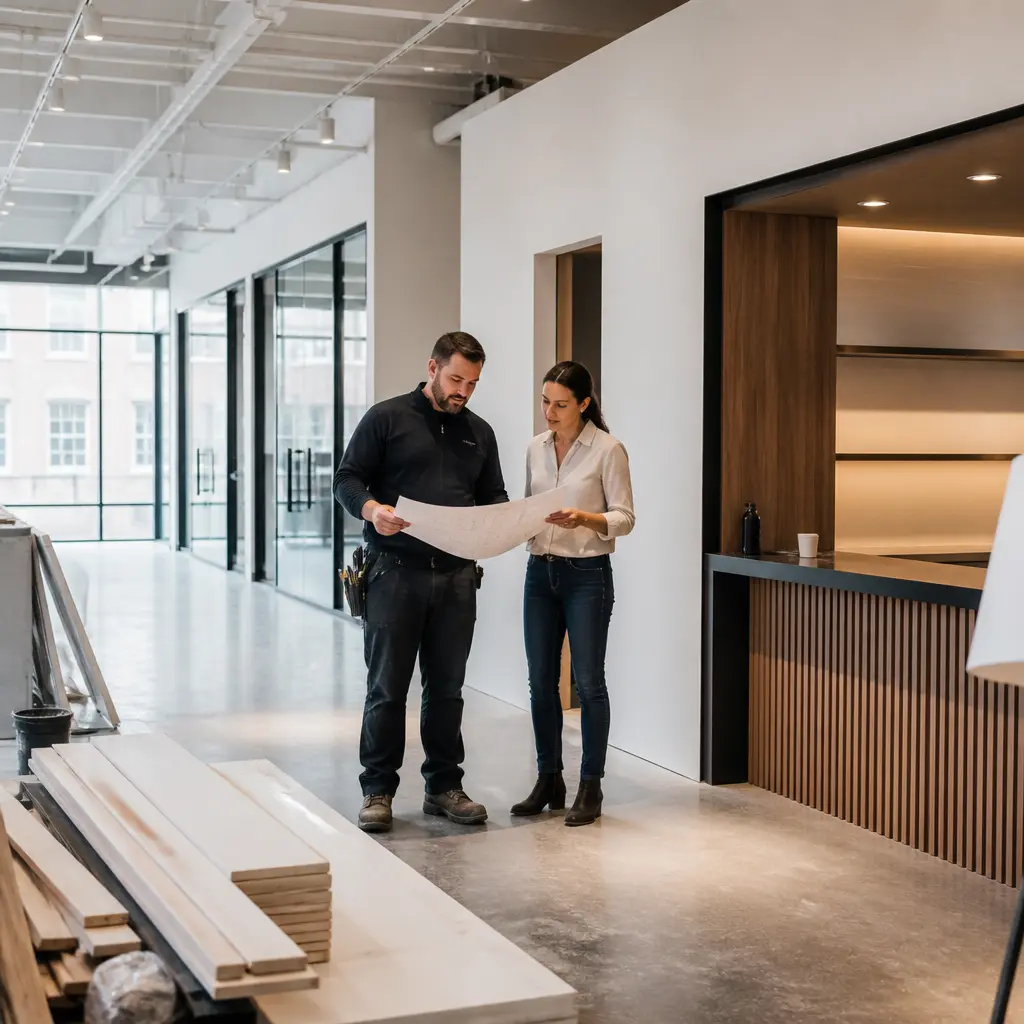 Commercial remodeling project in Astoria, Queens