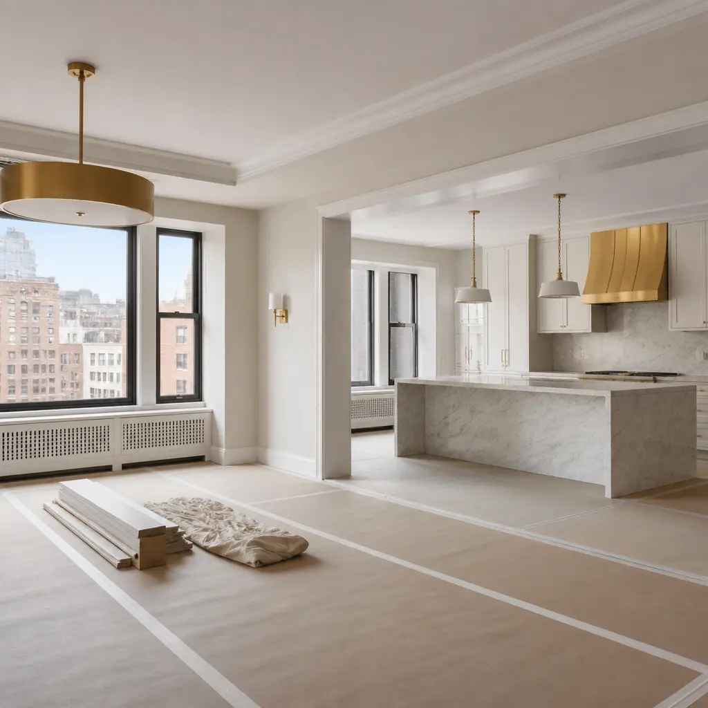 Remodeling Services Carnegie Hill, Manhattan 1 Residential remodeling work in a Carnegie Hill, Manhattan apartment