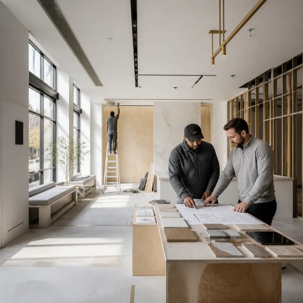 Commercial remodeling project in Prospect Heights, Brooklyn