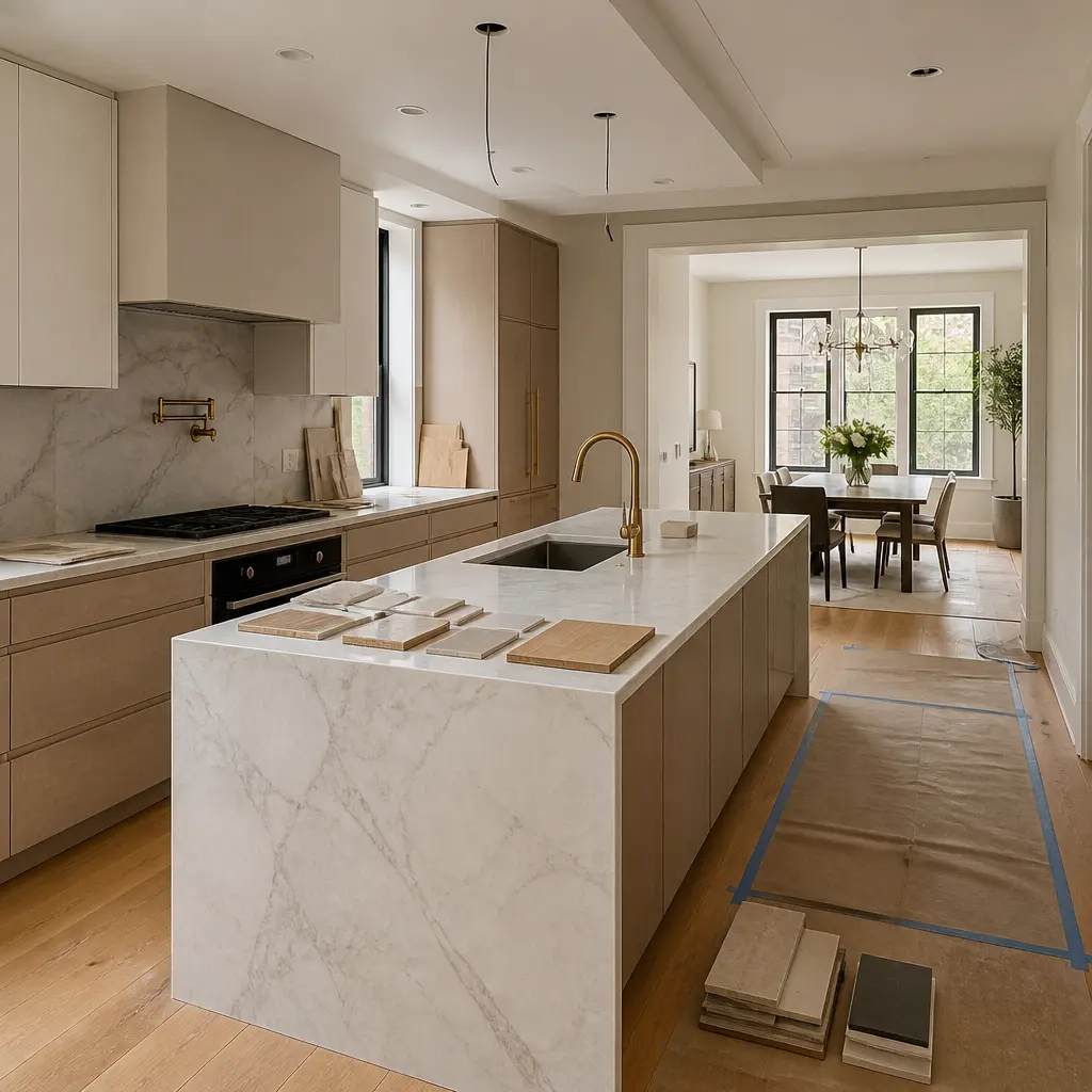 Remodeling Service Brooklyn 2 Home remodeling kitchen and dining space in Brooklyn