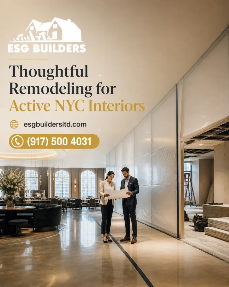 How to Minimize Business Disruption During an NYC Commercial Remodel