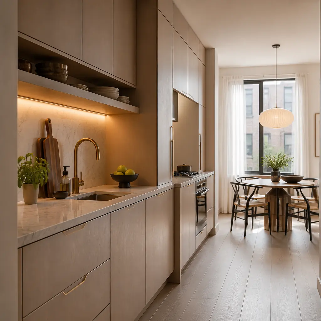 Kitchen Remodeling NYC 2 Remodeled kitchen with updated cabinets and functional layout